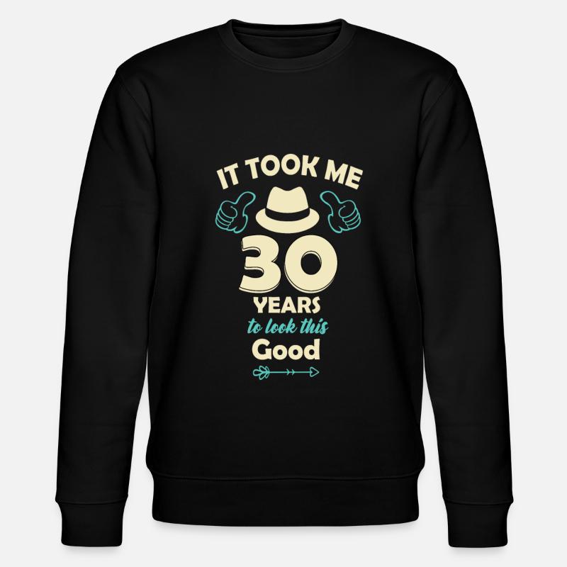 30e anniversaire - Sweat bio CHANGER Stanley/Stella Unisexe - noir