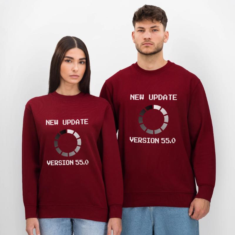 Programmierer 55. Geburtstag informatik Geschenk Stanley/Stella Unisex Bio-Sweatshirt CHANGER 