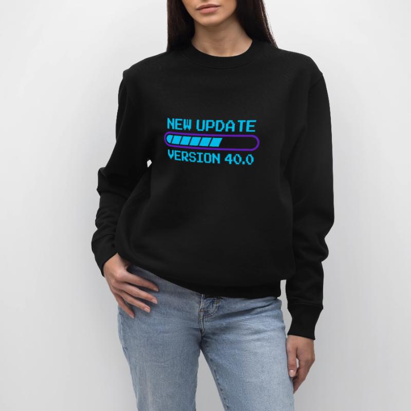 Programmierer 40. Geburtstag informatik Geschenk Stanley/Stella Unisex Bio-Sweatshirt CHANGER 