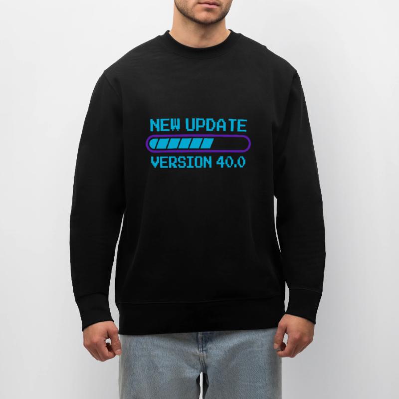 Programmierer 40. Geburtstag informatik Geschenk Stanley/Stella Unisex Bio-Sweatshirt CHANGER 