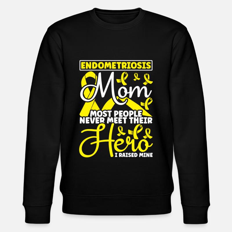 Endométriose - Sweat bio CHANGER Stanley/Stella Unisexe - noir