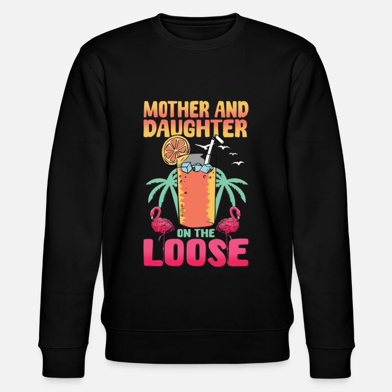 Mutter-tochter-mutter-tochter-reise 2024 - Stanley/Stella Unisex Bio-Sweatshirt CHANGER - Schwarz