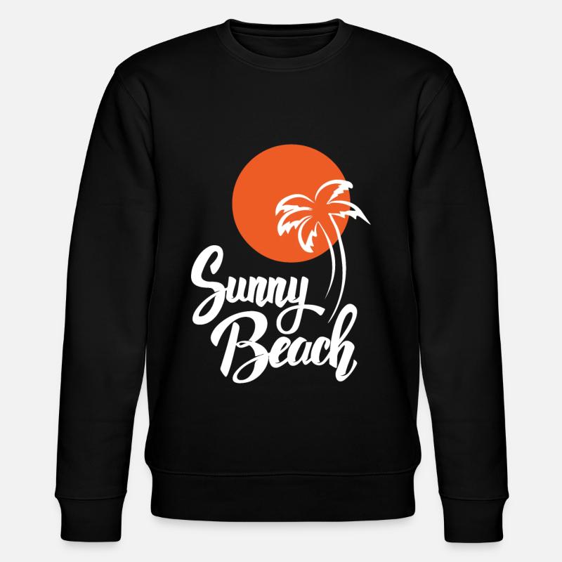 Sunny Beach - Sweat bio CHANGER Stanley/Stella Unisexe - noir