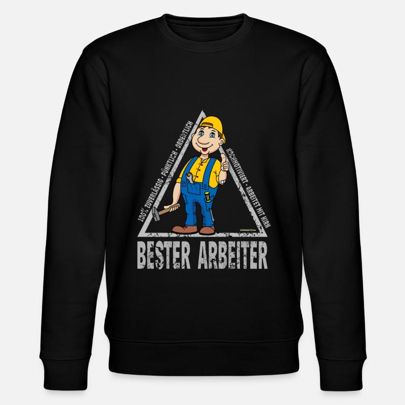 Meilleur ouvrier - Sweat bio CHANGER Stanley/Stella Unisexe - noir
