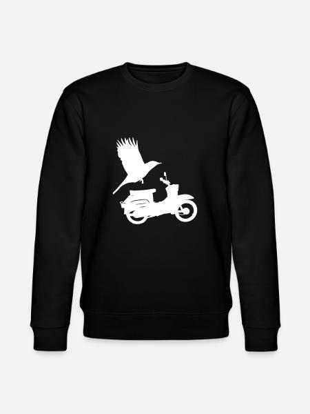 Motorrad Schwalbe - Stanley/Stella Unisex Bio-Sweatshirt CHANGER - Schwarz