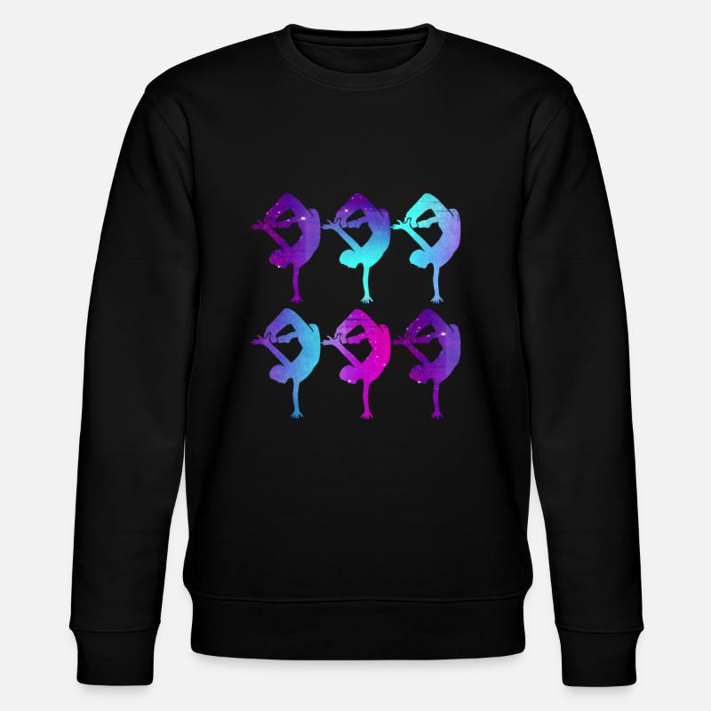 Breakdance Tänzer - Stanley/Stella Unisex Bio-Sweatshirt CHANGER  - Schwarz