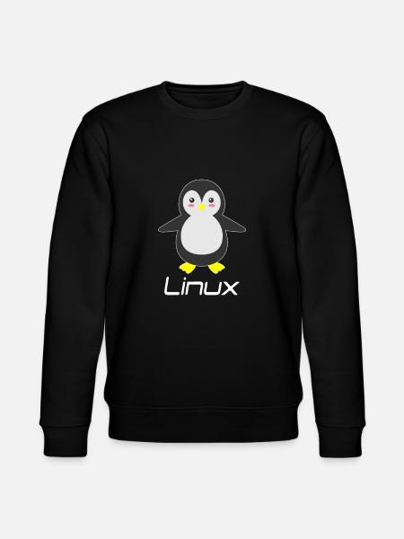 Geek Linux - Stanley/Stella Unisex Bio-Sweatshirt CHANGER - Schwarz