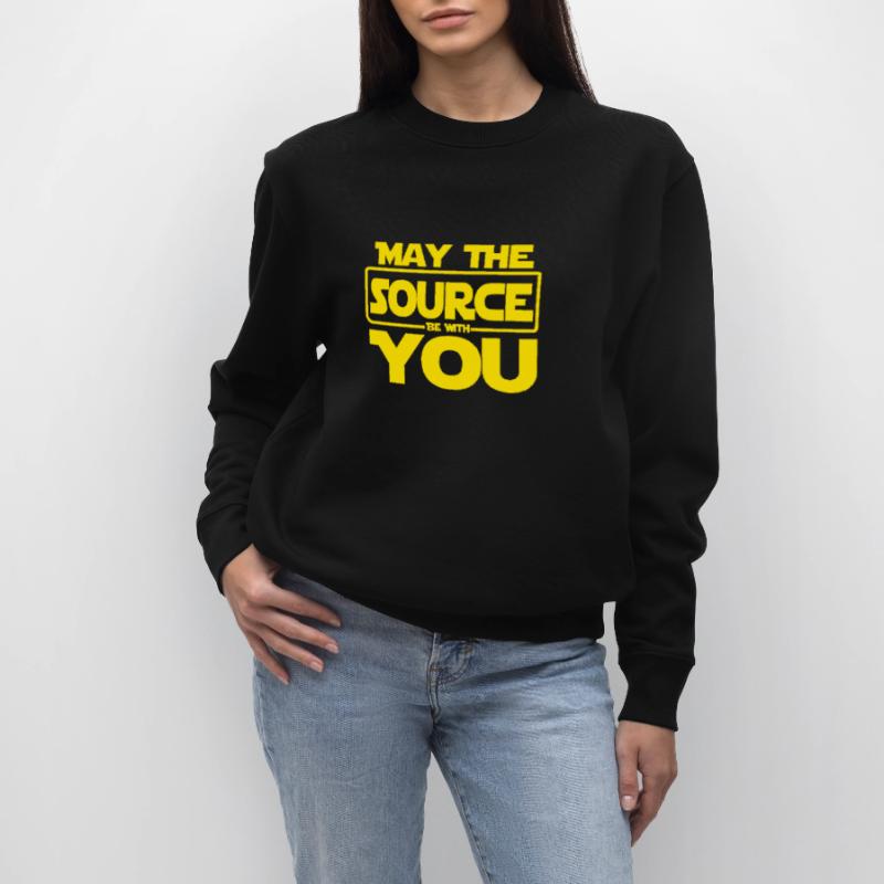 May the Source be with You Coding Code Stanley/Stella CHANGER Unisex Organic Sweatshirt