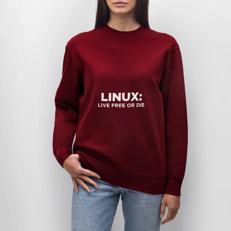 Geek Linux saying computer scientist IT nerd Stanley/Stella CHANGER Unisex Organic Sweatshirt