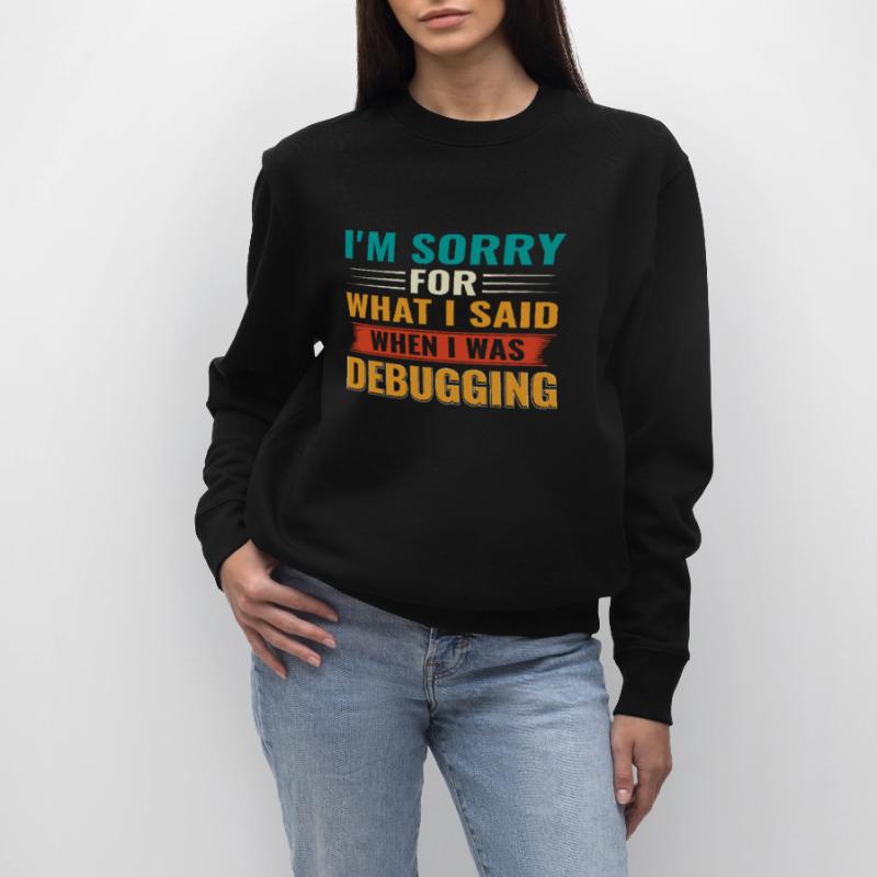 Debugging Nerd Computer Programmierer IT Stanley/Stella Unisex Bio-Sweatshirt CHANGER 