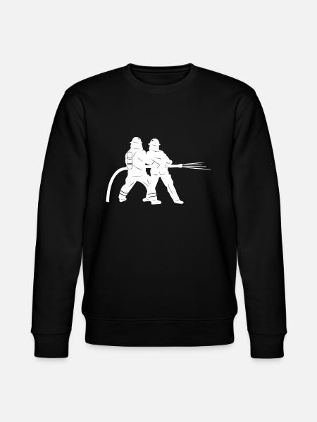 Pompier pompiers secours pompiers - Sweat bio CHANGER Stanley/Stella Unisexe - noir