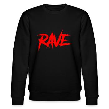 Rave Techno Party Raver Trance Hardstyle - Sweat bio CHANGER Stanley/Stella Unisexe - noir - Devant - Nik (191cm) & Marisol (170cm)