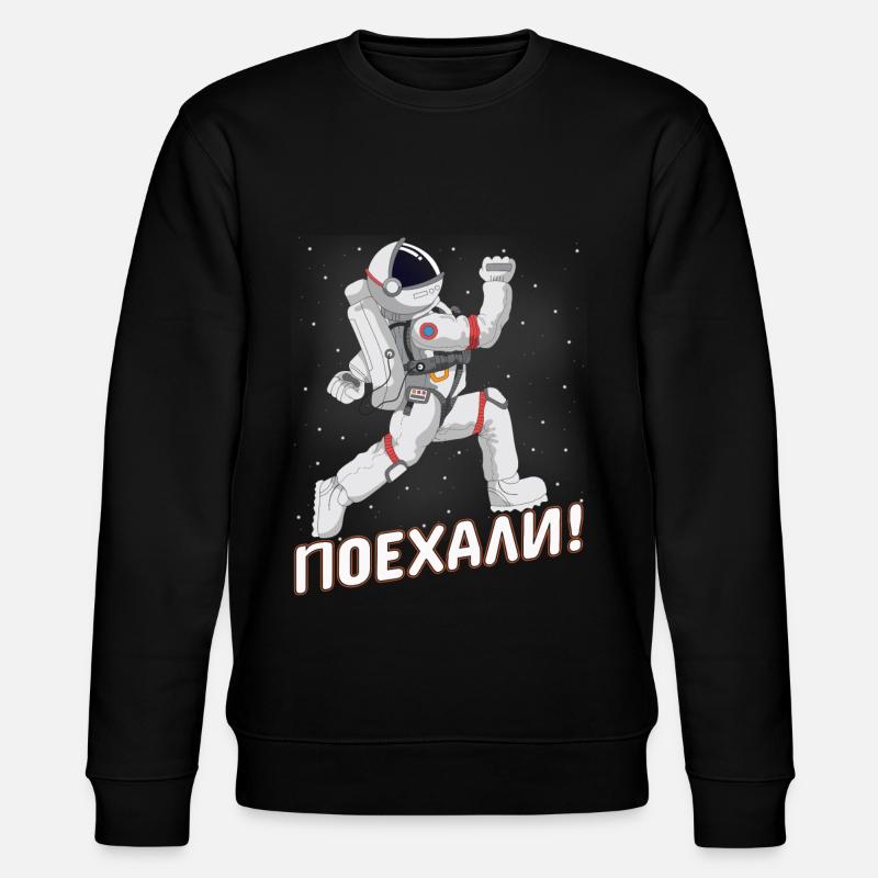 Voyage spatial cosmonaute dans l'espace Russie - Sweat bio CHANGER Stanley/Stella Unisexe - noir