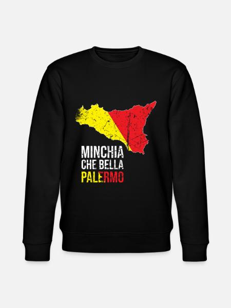 MINCHIA CHE BELLA PALERMO Sicile - Sweat bio CHANGER Stanley/Stella Unisexe - noir