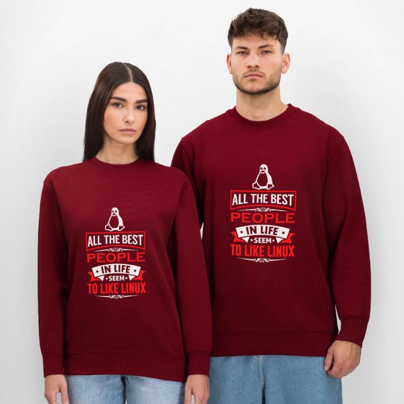 Linux Coding Nerd Sysadmin Geek Administrator Stanley/Stella Unisex Bio-Sweatshirt CHANGER 