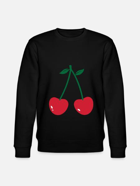 cherry - Stanley/Stella CHANGER Unisex Organic Sweatshirt - black