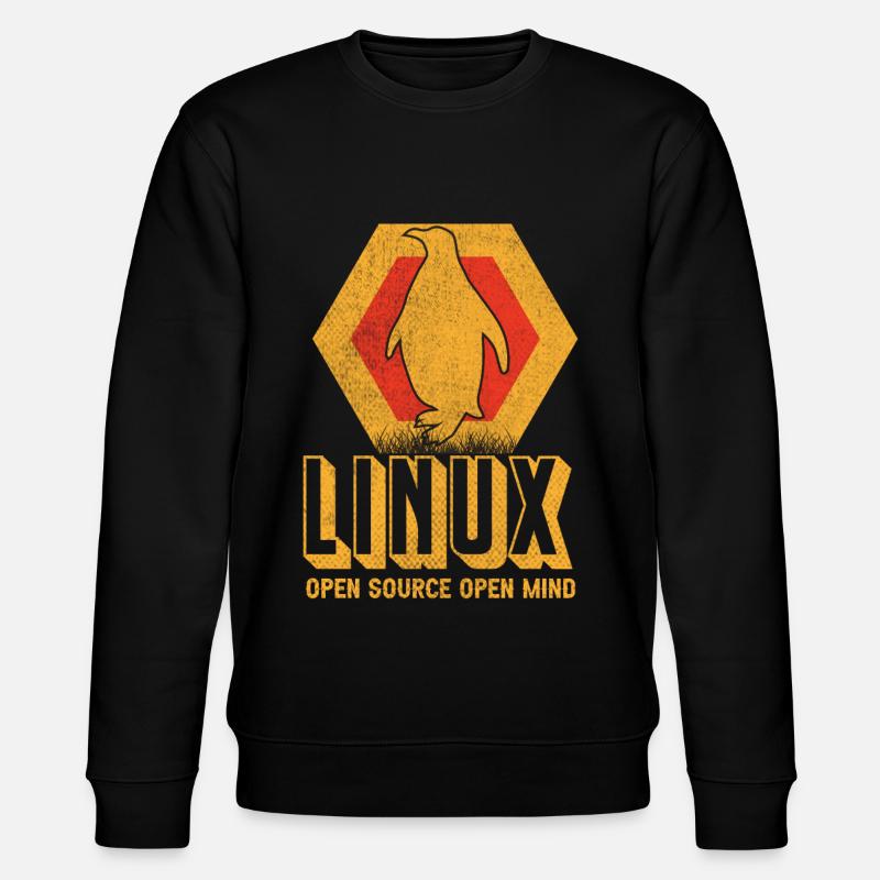 Linux Geek Informaticien - Sweat bio CHANGER Stanley/Stella Unisexe - noir