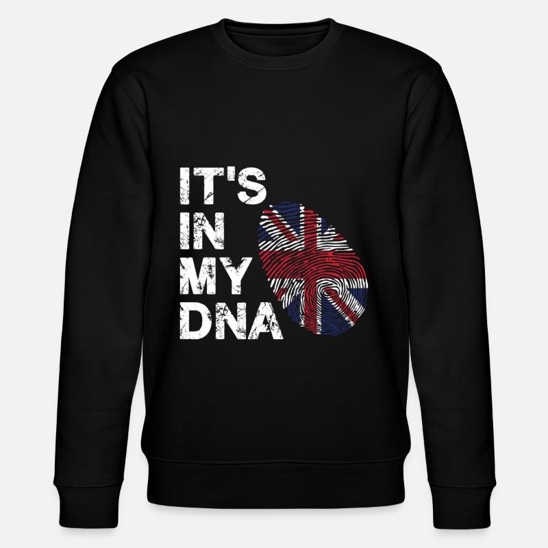 Londres Britannique DNA Royaume-Uni - Sweat bio CHANGER Stanley/Stella Unisexe - noir