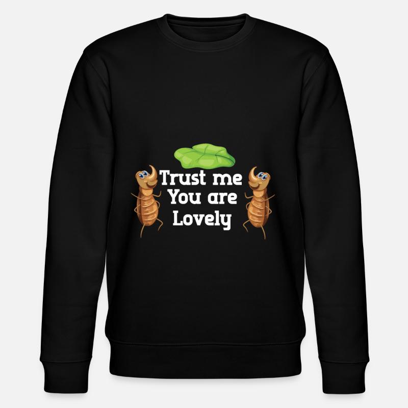 Animals Insects Crawling animals - Stanley/Stella CHANGER Unisex Organic Sweatshirt - black