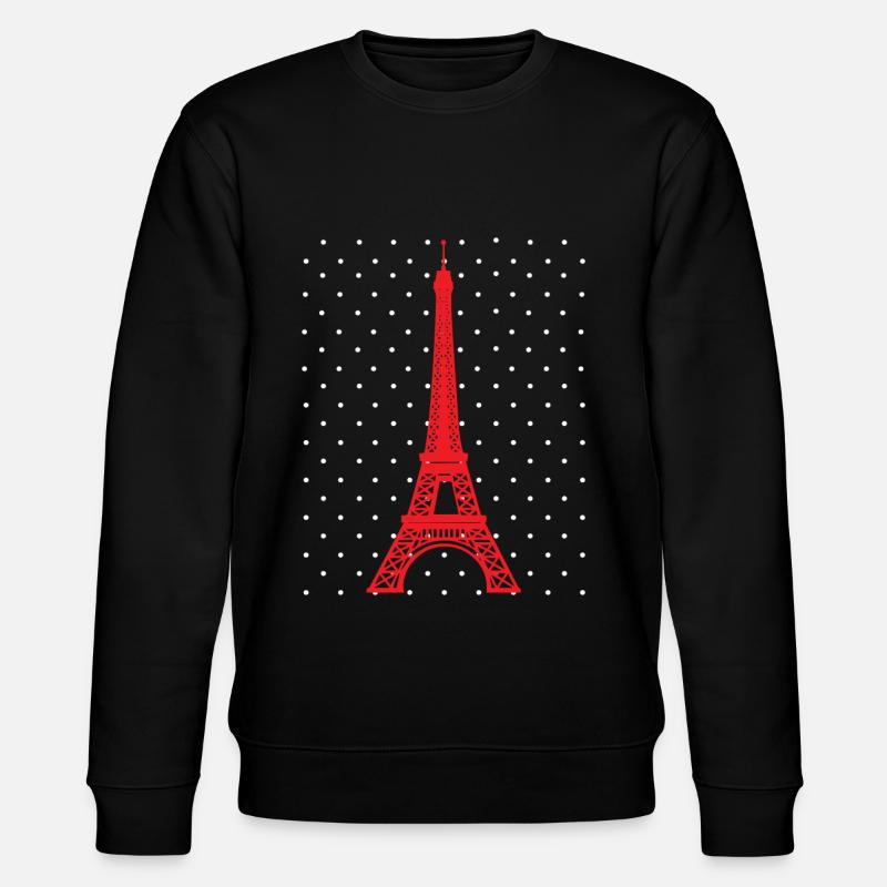 Tour Eiffel Paris Français France - Sweat bio CHANGER Stanley/Stella Unisexe - noir