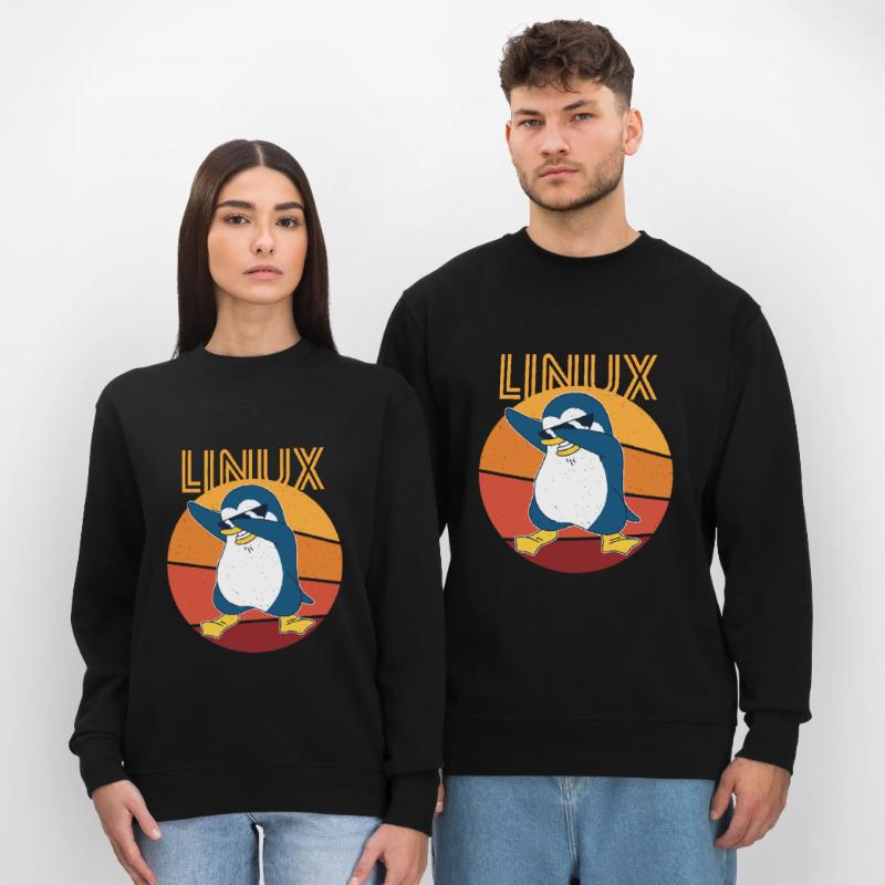 Linux Admin Cool Penguin Nerd Informatics Sweat bio CHANGER Stanley/Stella Unisexe