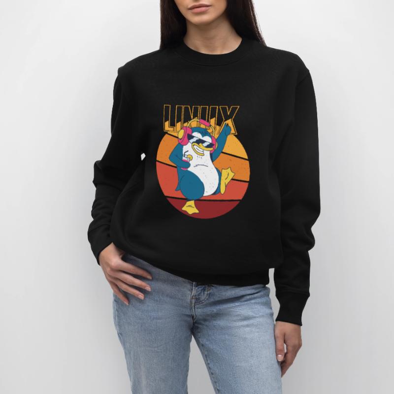 Party Linux Root Cool Penguin Nerd Game Programmer Sweat bio CHANGER Stanley/Stella Unisexe