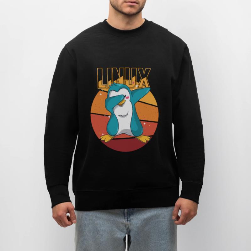 Geek Linux Root Party Penguin Nerd Programmer Comp Stanley/Stella Unisex Bio-Sweatshirt CHANGER 