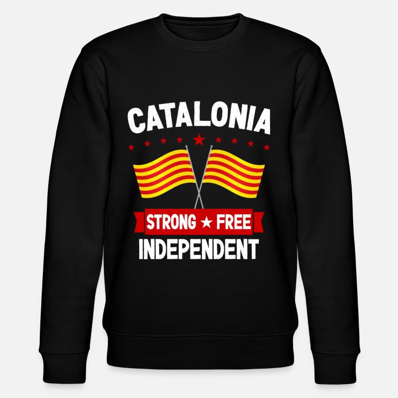 Catalogne - Sweat bio CHANGER Stanley/Stella Unisexe - noir