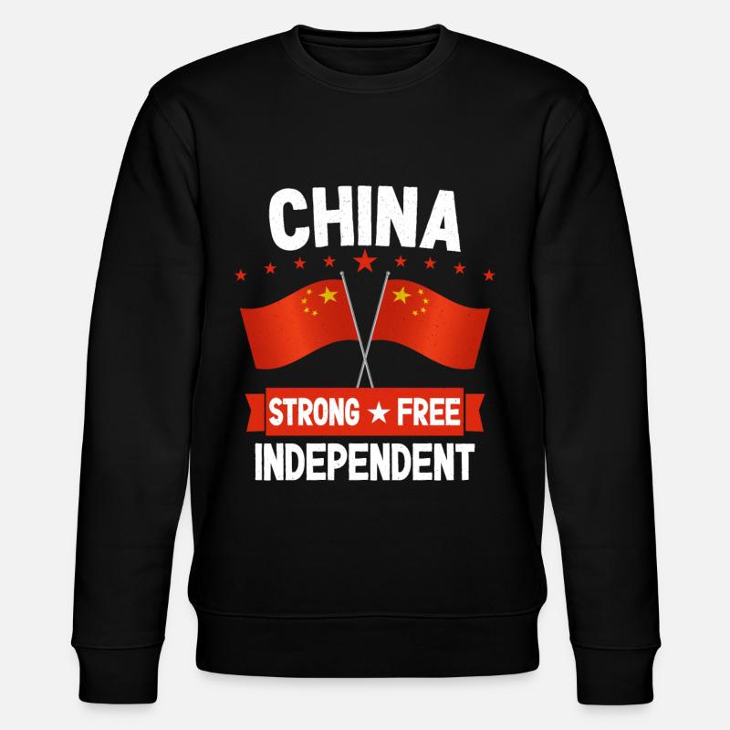 China - Stanley/Stella Unisex Bio-Sweatshirt CHANGER  - Schwarz