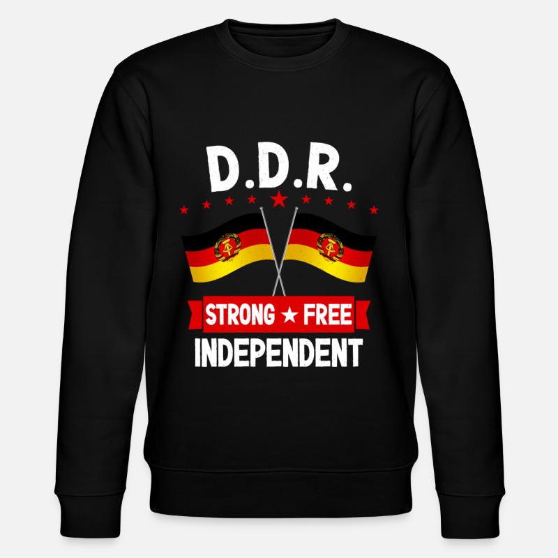 DDR - Stanley/Stella Unisex Bio-Sweatshirt CHANGER  - Schwarz