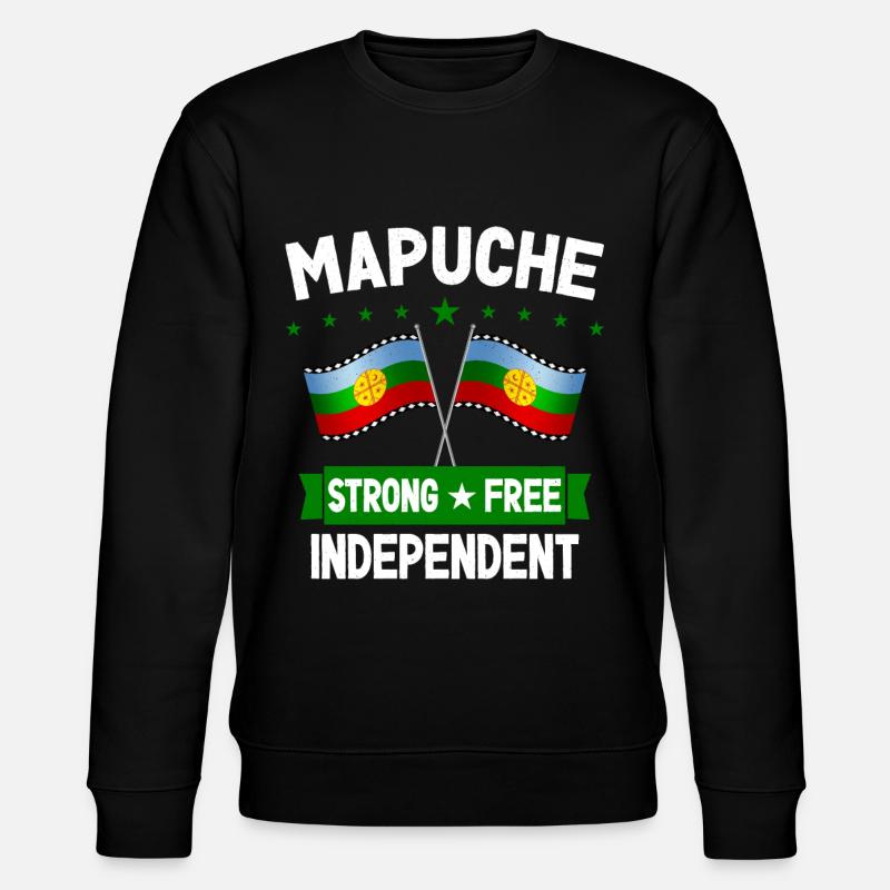 Mapuche - Sweat bio CHANGER Stanley/Stella Unisexe - noir