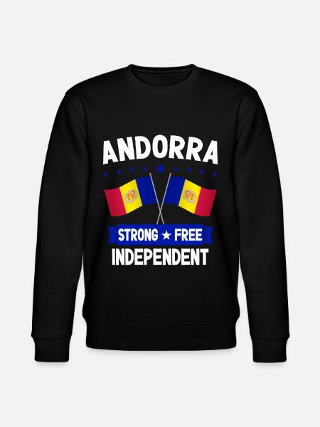 Andorra - Stanley/Stella CHANGER Unisex Organic Sweatshirt - black