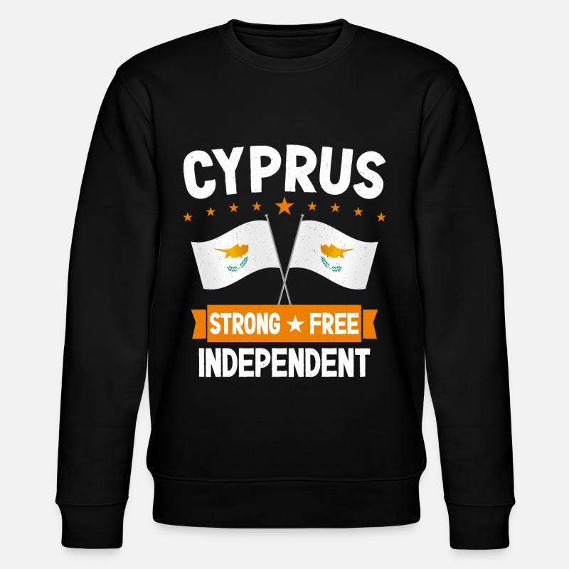 Chypre - Sweat bio CHANGER Stanley/Stella Unisexe - noir