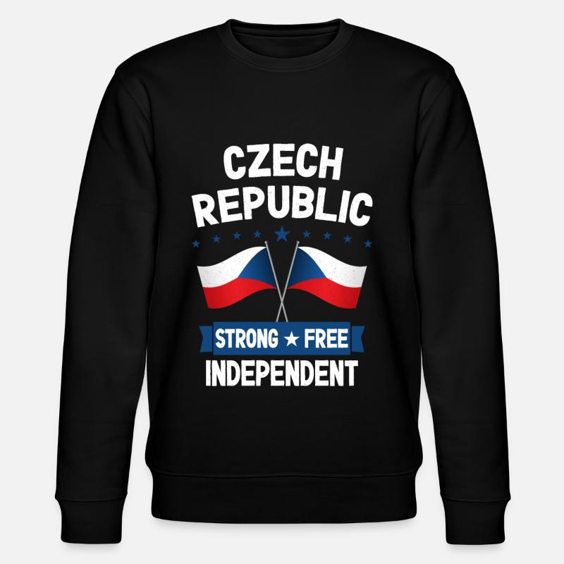 République tchèque - Sweat bio CHANGER Stanley/Stella Unisexe - noir