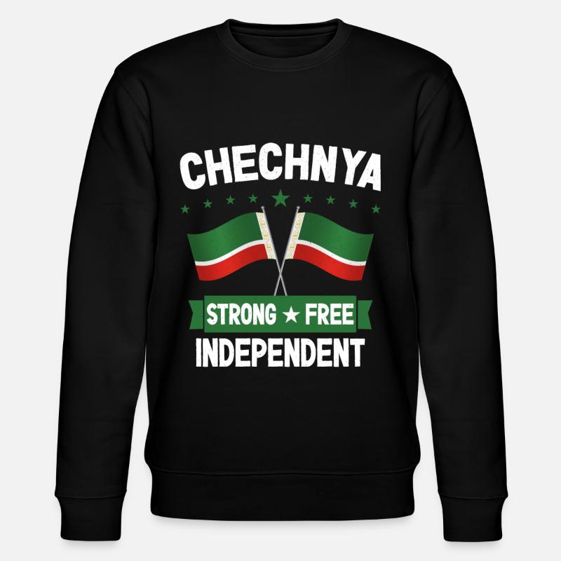 Tchétchénie - Sweat bio CHANGER Stanley/Stella Unisexe - noir