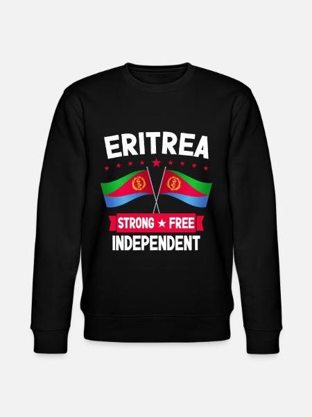 Eritrea - Stanley/Stella CHANGER Unisex Organic Sweatshirt - black