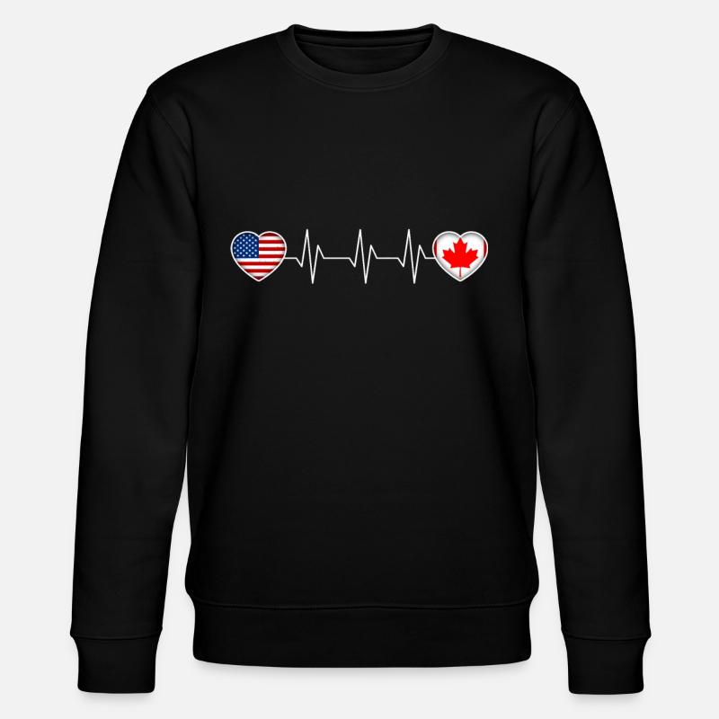 Canada - Sweat bio CHANGER Stanley/Stella Unisexe - noir