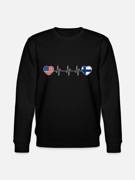Finland - Stanley/Stella CHANGER Unisex Organic Sweatshirt - black