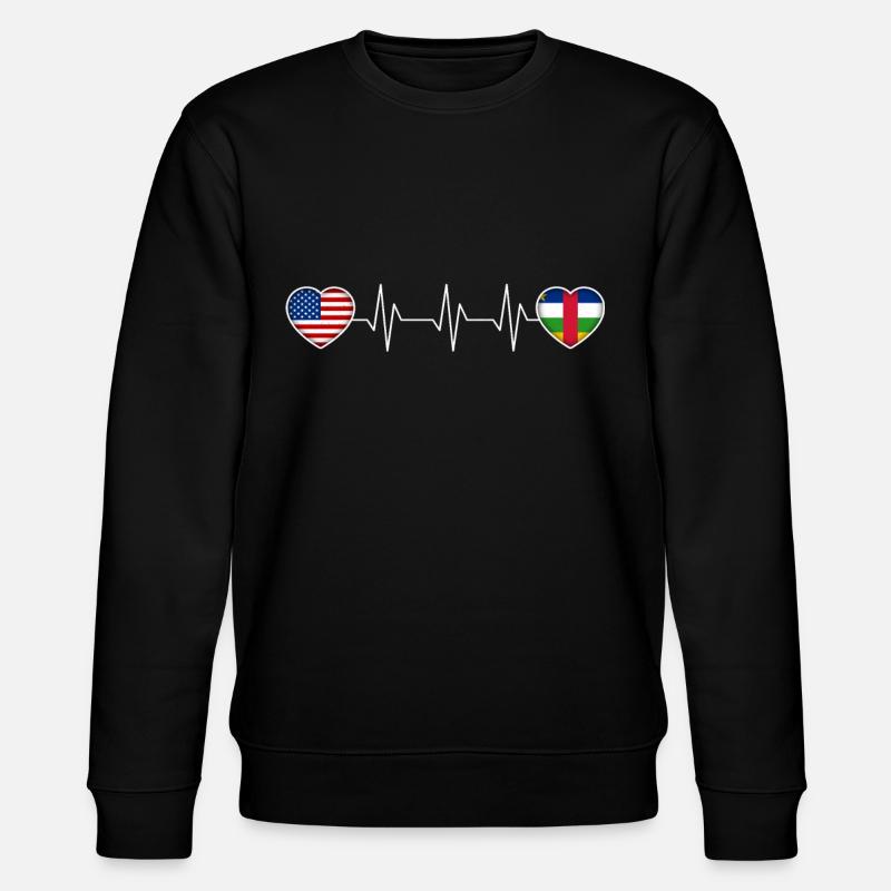 République Centrafricaine - Sweat bio CHANGER Stanley/Stella Unisexe - noir