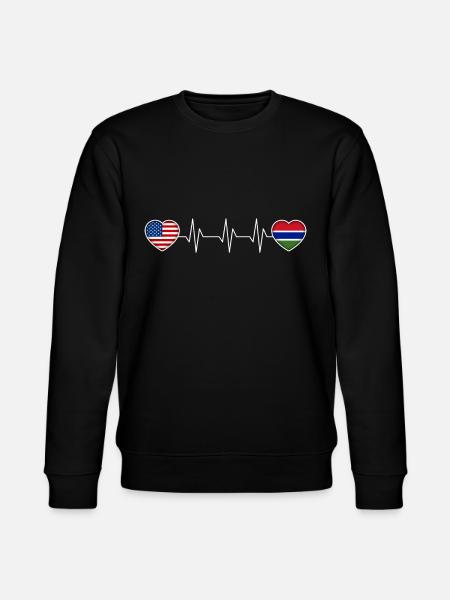 Gambia - Stanley/Stella CHANGER Unisex Organic Sweatshirt - black