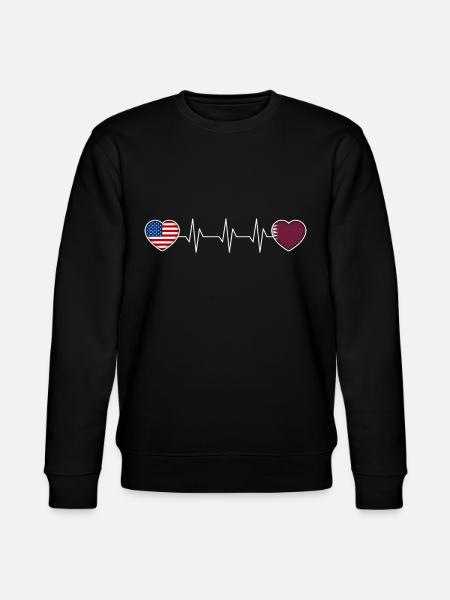 Qatar - Sweat bio CHANGER Stanley/Stella Unisexe - noir