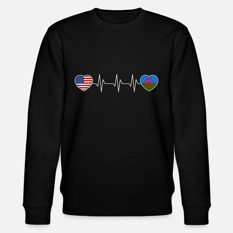 Roma - Stanley/Stella CHANGER Unisex Organic Sweatshirt - black