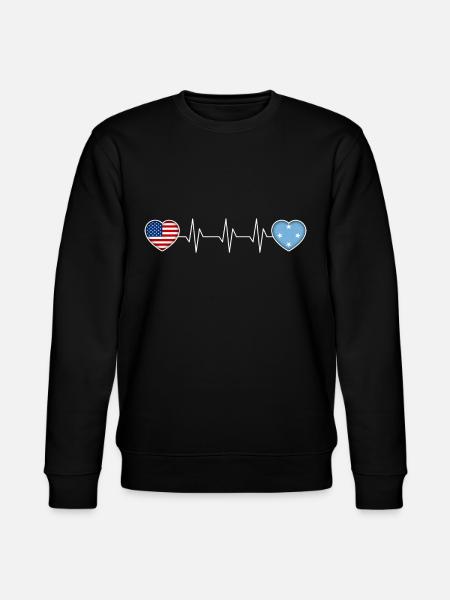 Micronesia - Stanley/Stella CHANGER Unisex Organic Sweatshirt - black