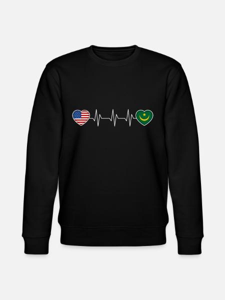Mauritania - Stanley/Stella CHANGER Unisex Organic Sweatshirt - black