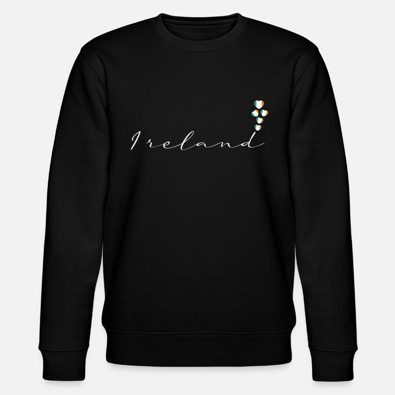 Irlande - Sweat bio CHANGER Stanley/Stella Unisexe - noir