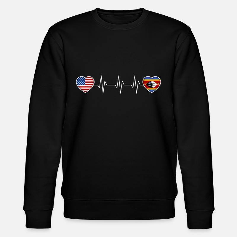 Swaziland - Sweat bio CHANGER Stanley/Stella Unisexe - noir