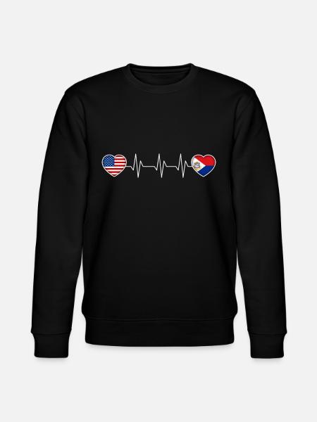 Sint Maarten - Stanley/Stella CHANGER Unisex Organic Sweatshirt - black