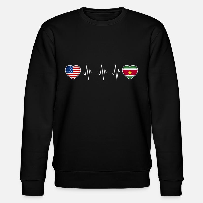 Suriname - Sweat bio CHANGER Stanley/Stella Unisexe - noir