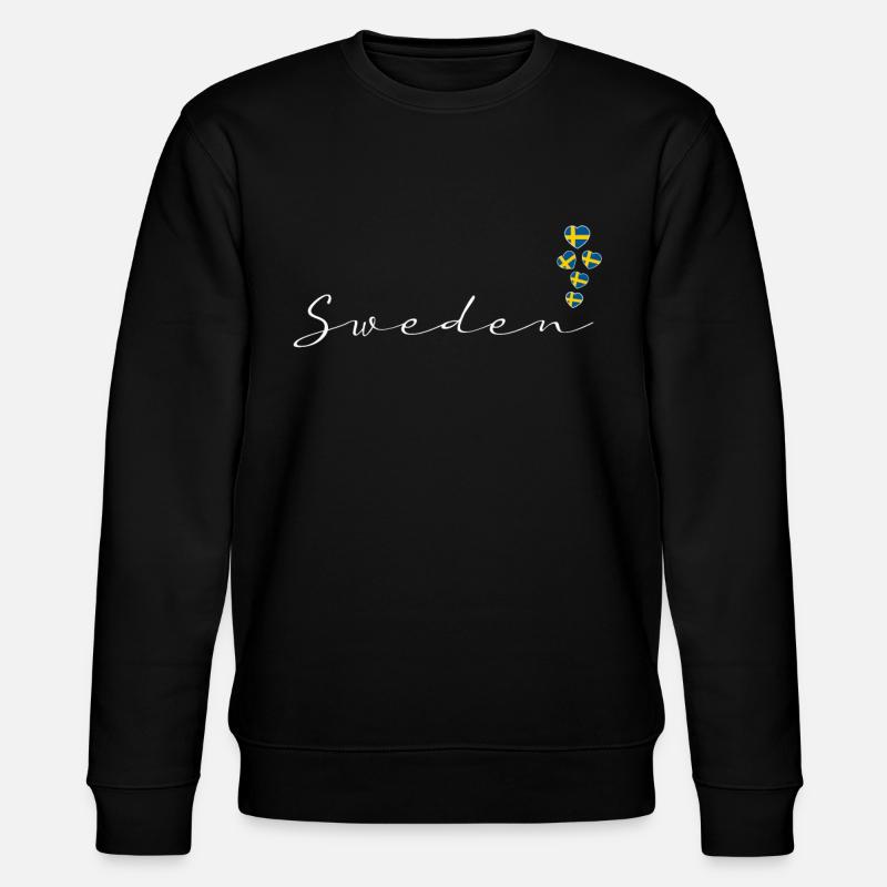Sweden - Stanley/Stella CHANGER Unisex Organic Sweatshirt - black