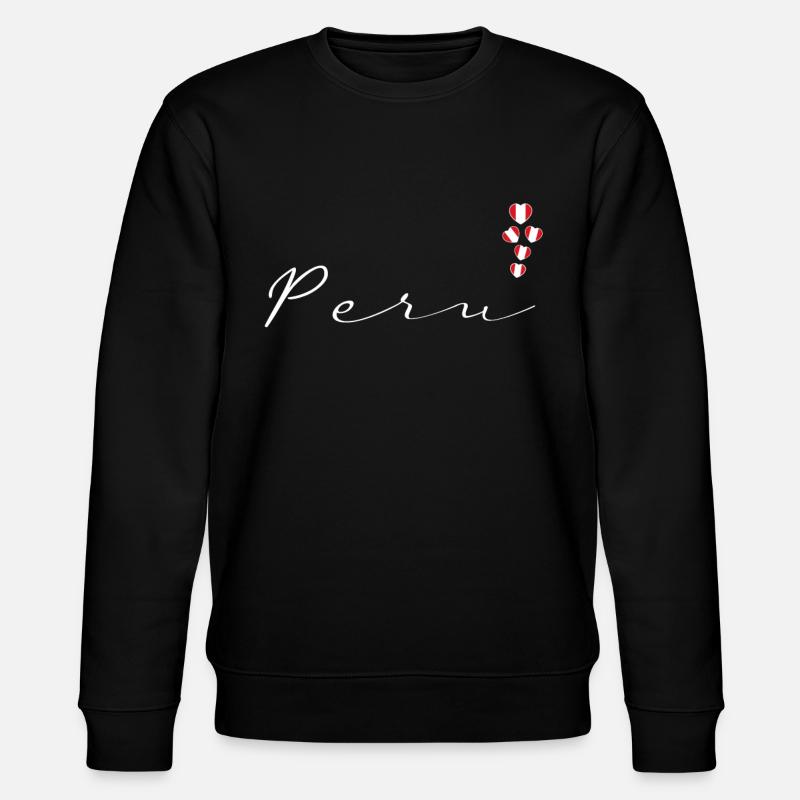 Peru - Stanley/Stella CHANGER Unisex Organic Sweatshirt - black